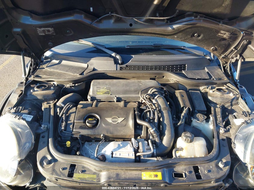 2013 Mini Hardtop Cooper S VIN: WMWSV3C53DT480149 Lot: 43684721