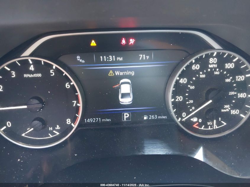 2019 Nissan Maxima VIN: 1N4AA6AUXKC366795 Lot: 43684740