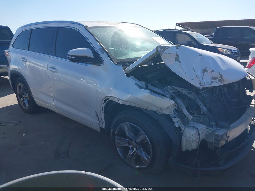 2015 TOYOTA HIGHLANDER LIMITED V6 - 5TDYKRFHXFS079164