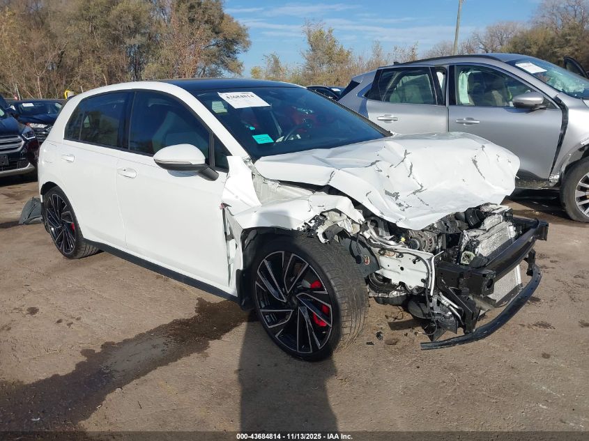 2024 VOLKSWAGEN GOLF GTI 2.0T AUTOBAHN - WVWVA7CD3RW133176