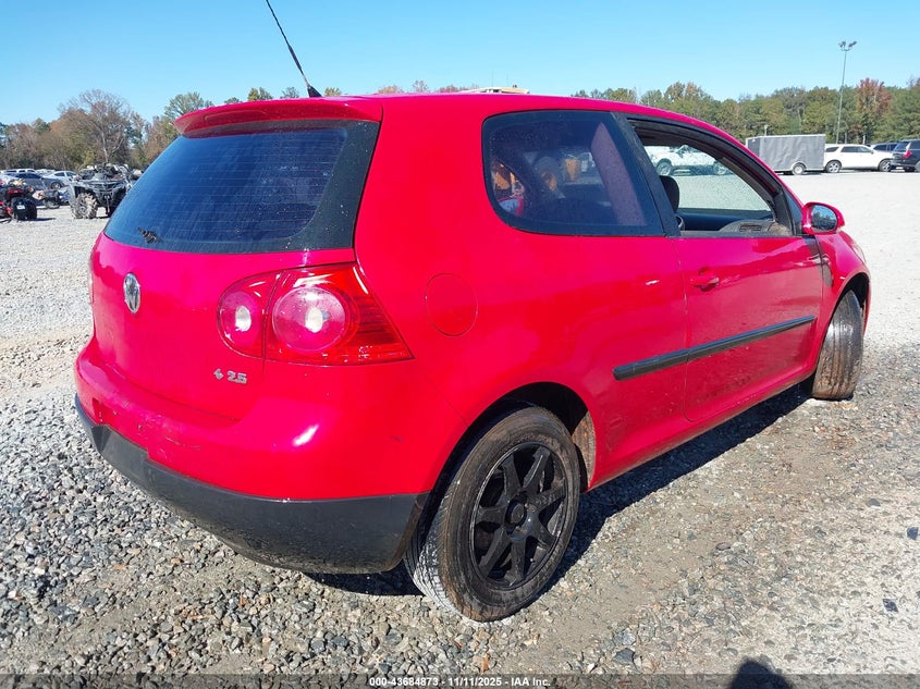 WVWAR71K77W224845 2007 VOLKSWAGEN GOLF photo no. 4