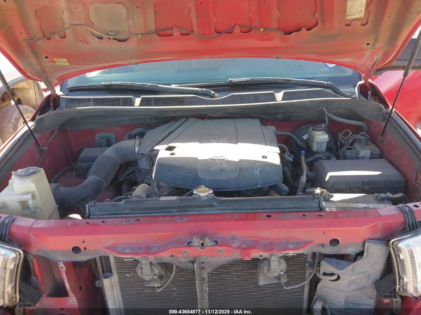 2008 Toyota Tundra Base V6 VIN: 5TFRU54168X014368 Lot: 43684877