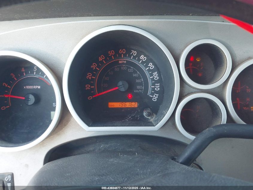 2008 Toyota Tundra Base V6 VIN: 5TFRU54168X014368 Lot: 43684877