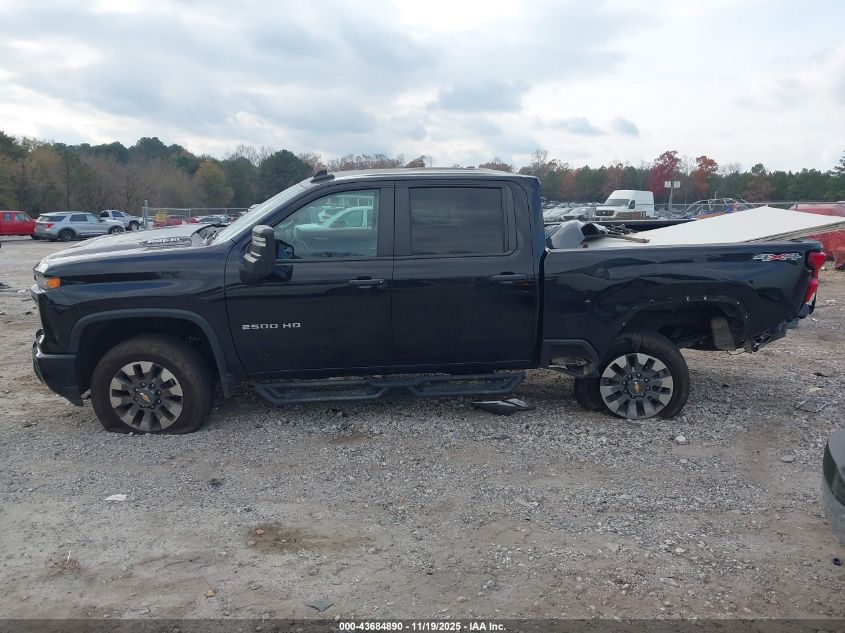 2024 Chevrolet Silverado 2500Hd 4Wd Standard Bed Custom VIN: 2GC4YME74R1188126 Lot: 43684890