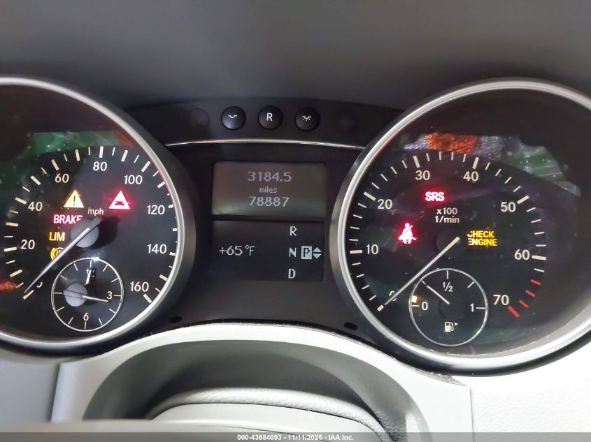 2006 Mercedes-Benz Ml 350 4Matic VIN: 4JGBB86E26A011360 Lot: 43684893