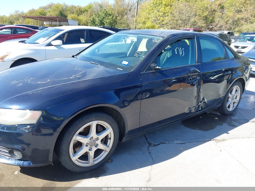 2009 Audi A4 2.0T Premium VIN: WAULF78K79N023234 Lot: 43684894