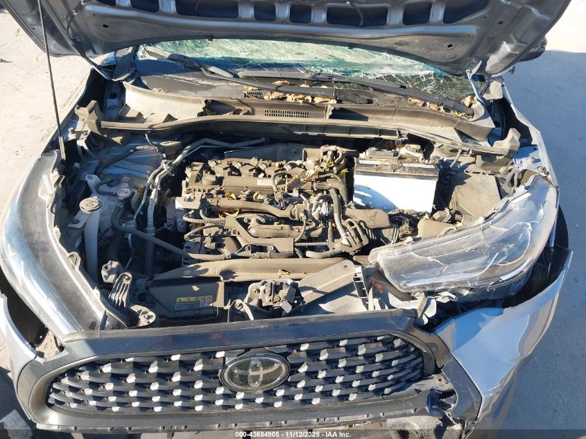 2022 Toyota Corolla Cross Le VIN: 7MUCAAAGXNV037109 Lot: 43684905