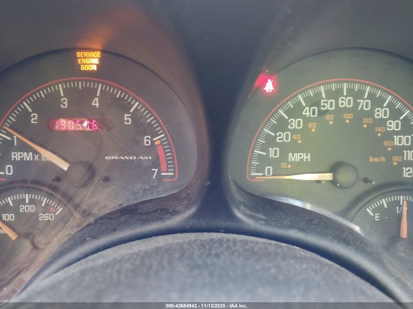 2004 Pontiac Grand Am Se1 VIN: 1G2NF52E04C211234 Lot: 43684942