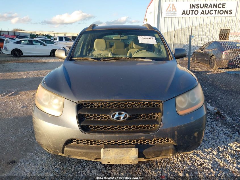 2008 Hyundai Santa Fe Gls VIN: 5NMSG13D48H216258 Lot: 43684951