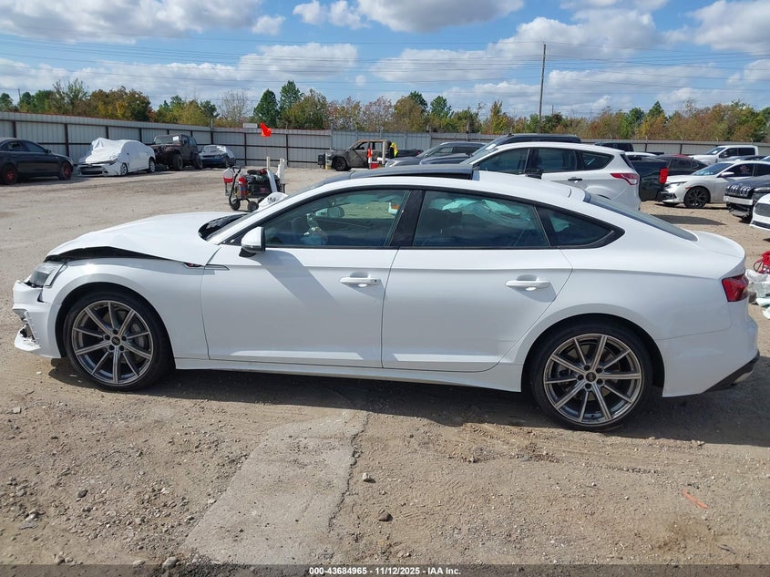 2025 Audi A5 Sportback Premium 45 Tfsi S Line Quattro S Tronic VIN: WAUDACF5XSA009107 Lot: 43684965