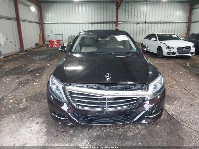 2016 Mercedes-Benz S 550 VIN: WDDUG8CB7GA210288 Lot: 43685000