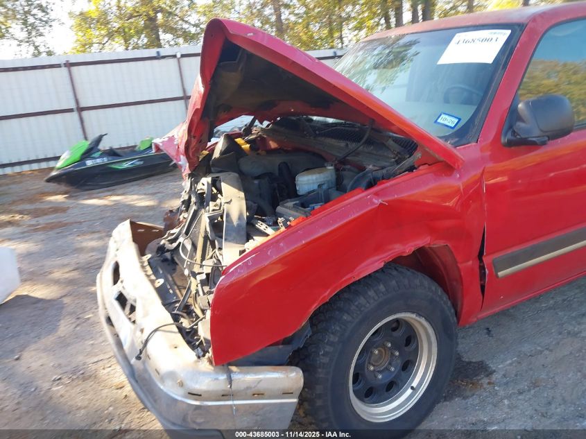 2003 Chevrolet Silverado 1500 Ls VIN: 2GCEC19T131265888 Lot: 43685003