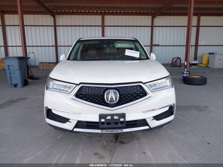 2017 Acura Mdx Technology Package VIN: 5FRYD4H58HB034763 Lot: 43685016