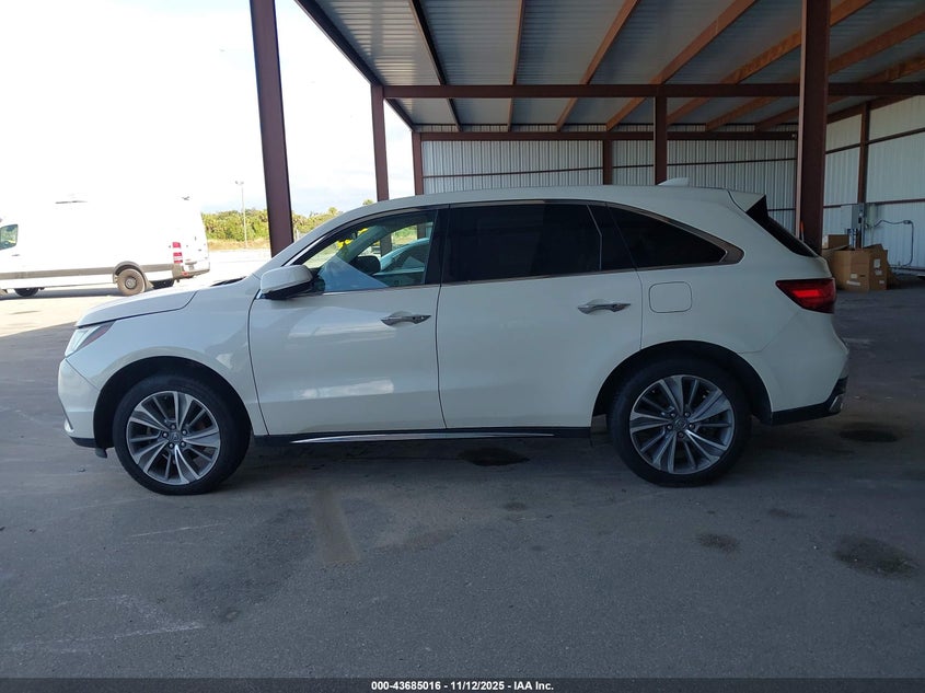 2017 Acura Mdx Technology Package VIN: 5FRYD4H58HB034763 Lot: 43685016