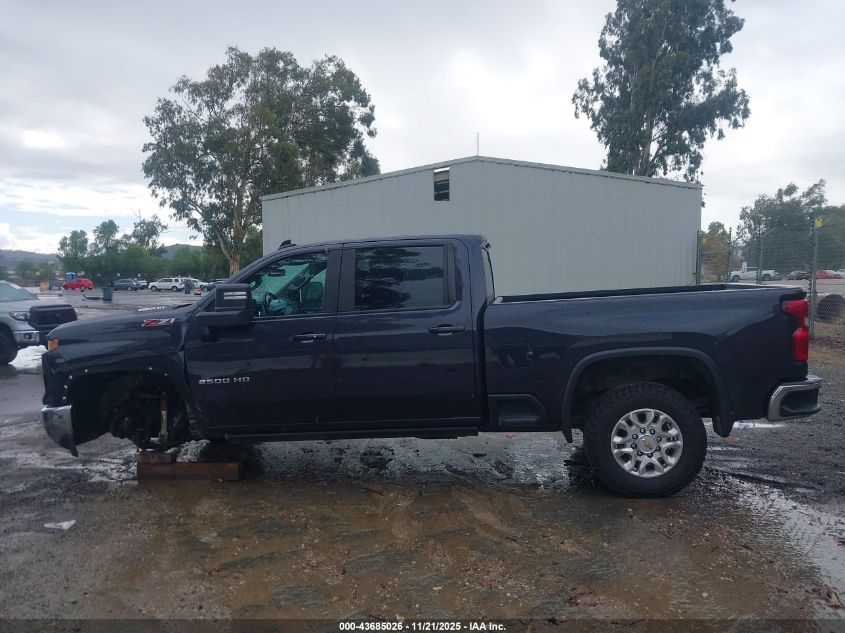 2024 Chevrolet Silverado 2500Hd 4Wd Standard Bed Lt VIN: 2GC4YNE72R1122535 Lot: 43685026