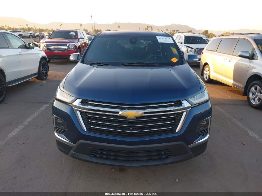 2022 Chevrolet Traverse Fwd Lt Cloth VIN: 1GNERGKW3NJ150263 Lot: 43685038