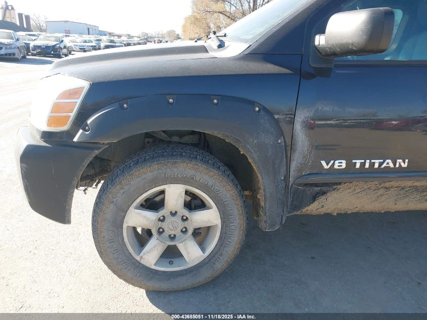 2007 Nissan Titan Se VIN: 1N6BA06A07N224319 Lot: 43685051