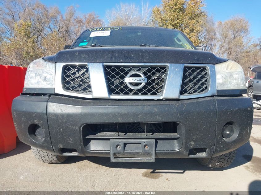 2007 Nissan Titan Se VIN: 1N6BA06A07N224319 Lot: 43685051