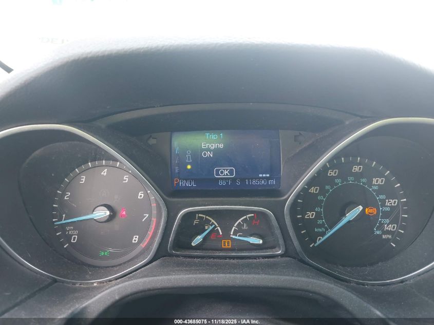 2013 Ford Focus S VIN: 1FADP3E23DL372984 Lot: 43685075