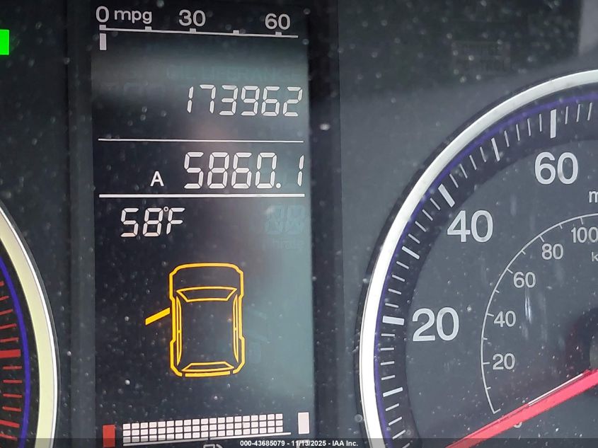 2009 Honda Cr-V Ex-L VIN: 5J6RE38719L029816 Lot: 43685079