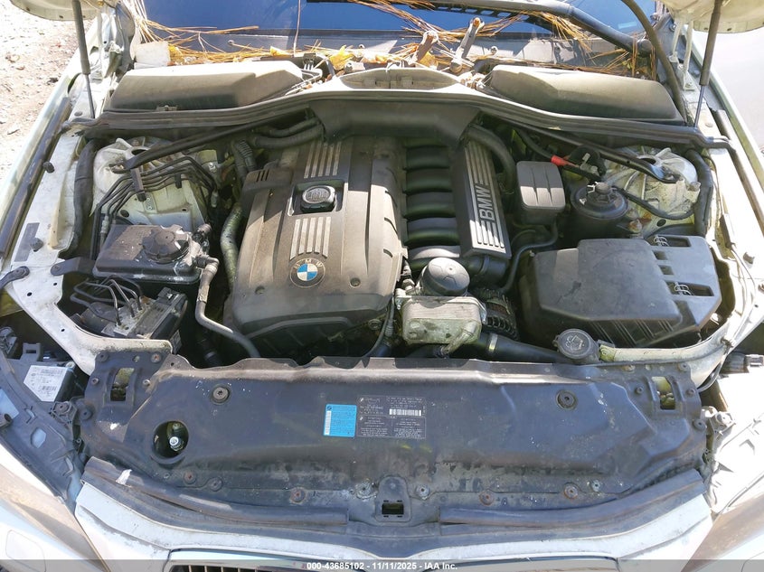 2008 BMW 528I VIN: WBANU53558CT13762 Lot: 43685102