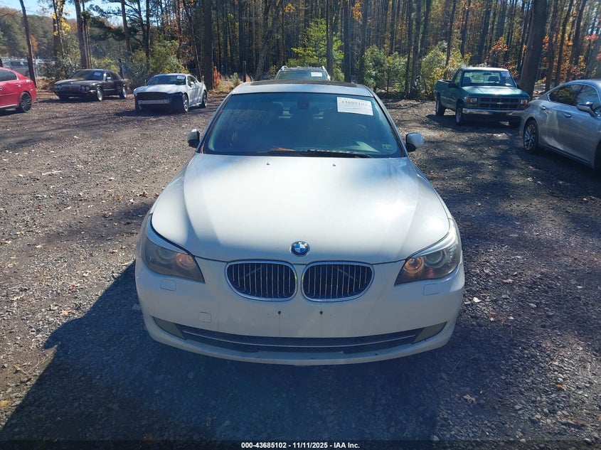2008 BMW 528I VIN: WBANU53558CT13762 Lot: 43685102