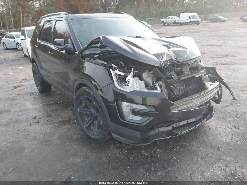 2016 Ford Explorer Sport VIN: 1FM5K8GT1GGD11027 Lot: 43685105