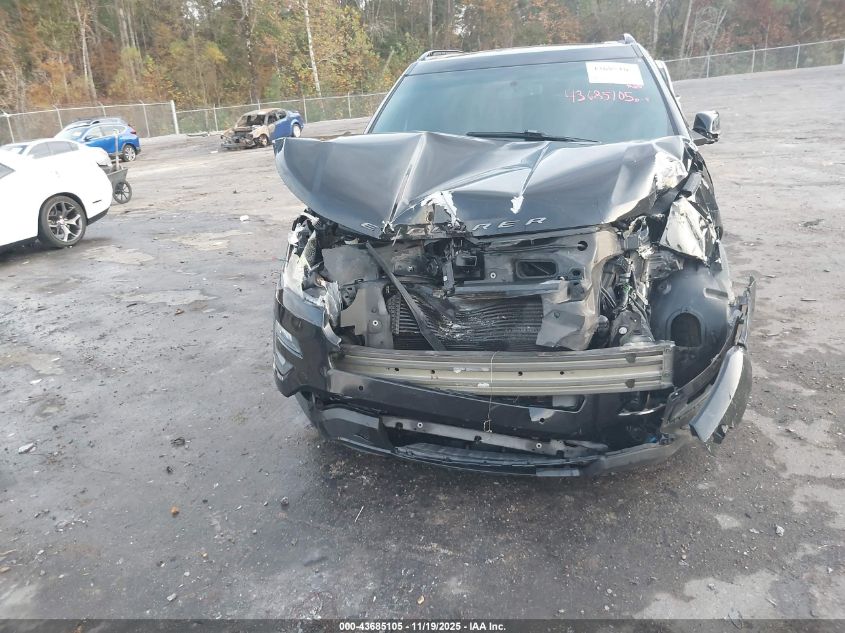 2016 Ford Explorer Sport VIN: 1FM5K8GT1GGD11027 Lot: 43685105