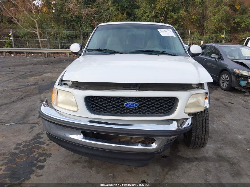 1997 Ford F-150 Lariat/Standard/Xl/Xlt VIN: 1FTDX1763VNA43979 Lot: 43685117