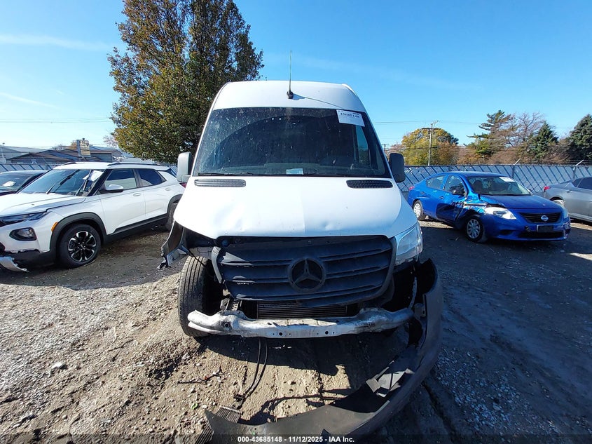 2019 Mercedes-Benz Sprinter 2500 High Roof V6 VIN: WD4PF1CDXKP067397 Lot: 43685148