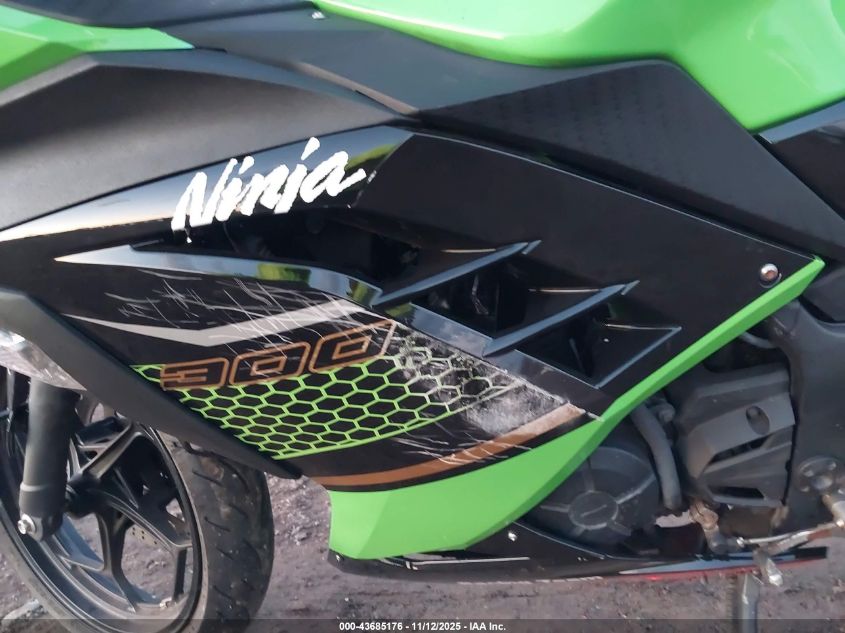 2015 Kawasaki Ex300 B VIN: JKAEX8B11FDA21427 Lot: 43685176