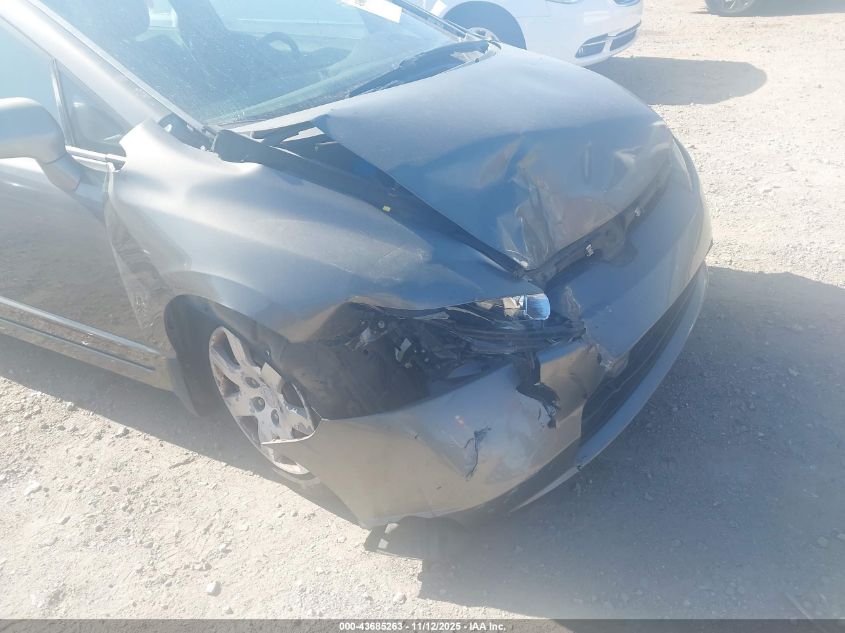 2007 Honda Civic Lx VIN: 2HGFA16587H312378 Lot: 43685263