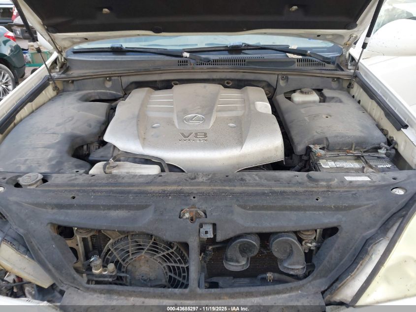 2007 Lexus Gx 470 VIN: JTJBT20X770145004 Lot: 43685297