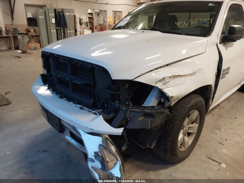 2019 Ram 1500 Classic Tradesman 4X2 8' Box VIN: 3C6JR6DTXKG506801 Lot: 43685304