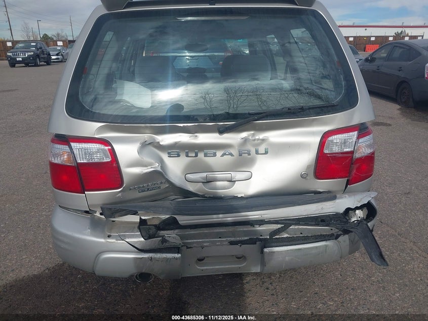2001 Subaru Forester S VIN: JF1SF65691H758192 Lot: 43685306