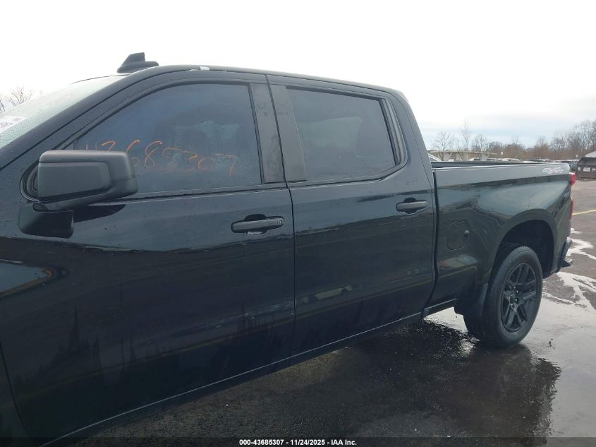 2022 Chevrolet Silverado 1500 4Wd Standard Bed Custom VIN: 3GCPDBEK2NG593923 Lot: 43685307