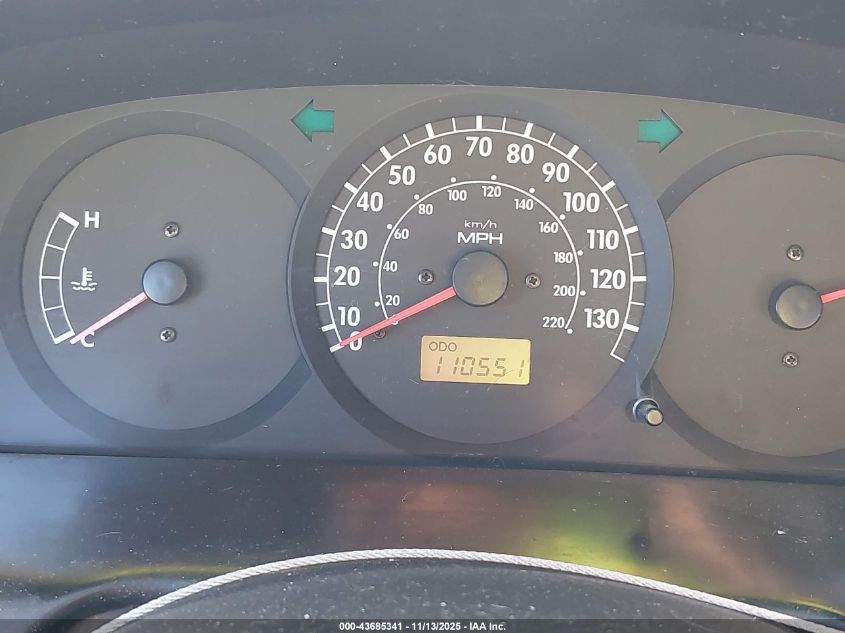 2003 Kia Spectra Ls VIN: KNAFB121835256469 Lot: 43685341