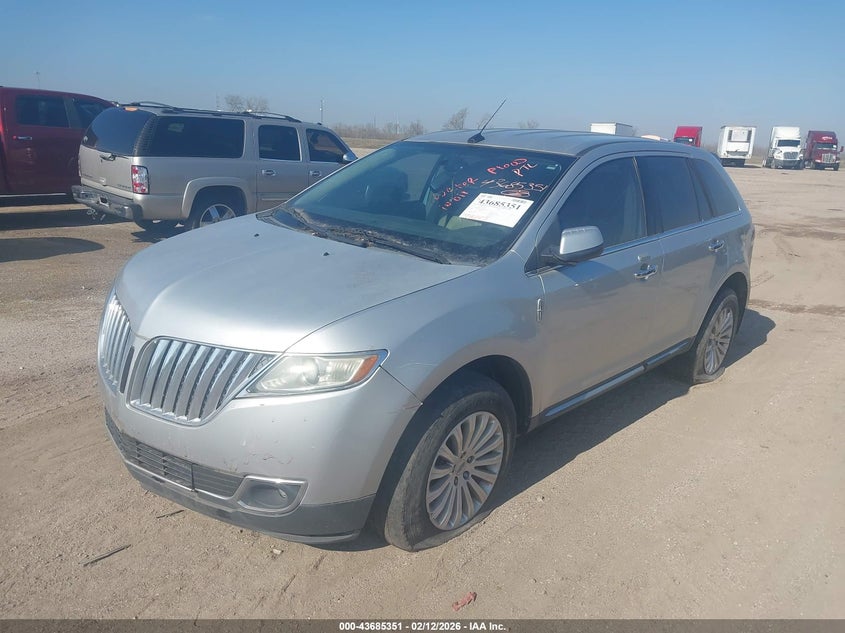 Vin: 2lmdj6jk4dbl12554, lot: 44180644, lincoln mkx 20132