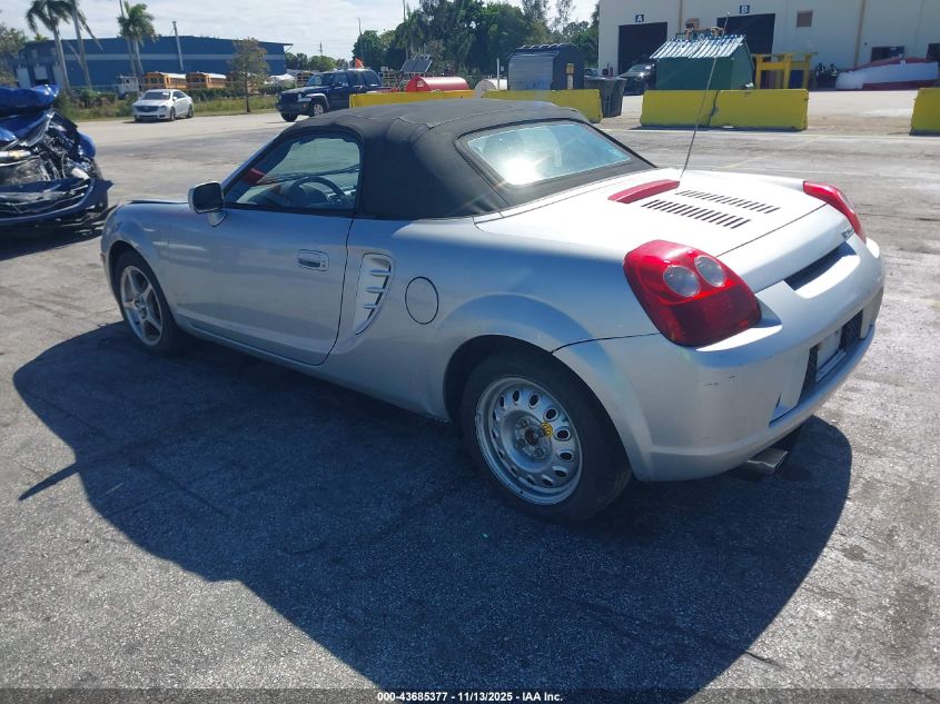 JTDFR320850072960 2005 TOYOTA MR2 photo no. 3