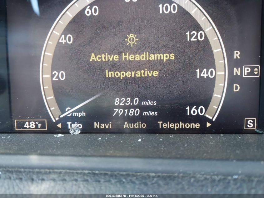 2008 Mercedes-Benz Cl 550 VIN: WDDEJ71X38A012551 Lot: 43685378