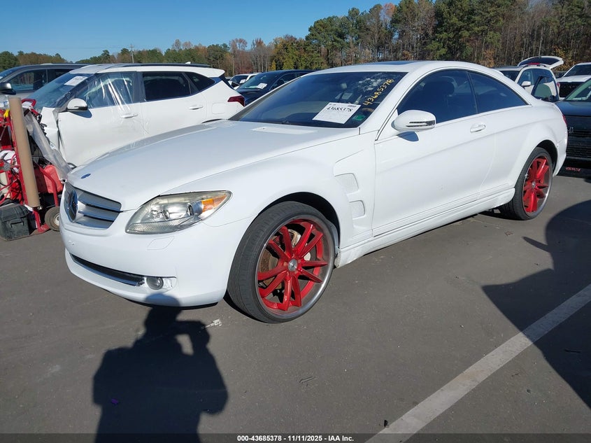 2008 Mercedes-Benz Cl 550 VIN: WDDEJ71X38A012551 Lot: 43685378
