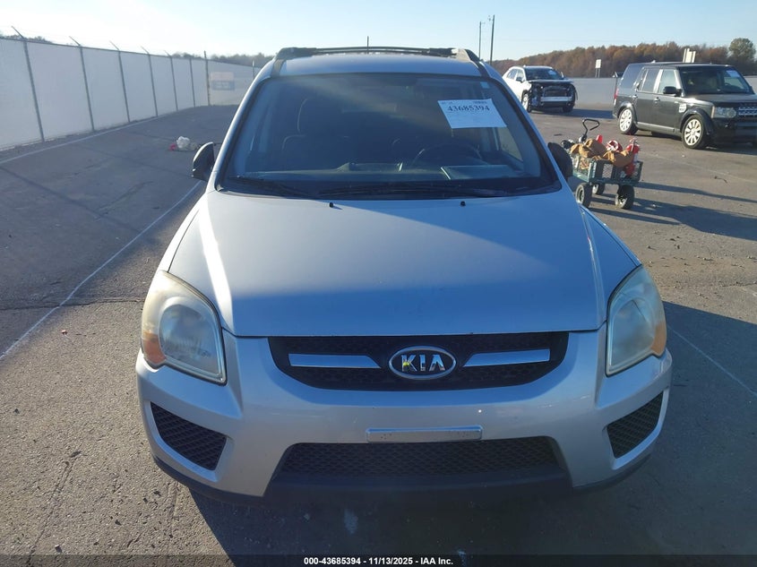 2009 Kia Sportage Lx V6 VIN: KNDJE723997564515 Lot: 43685394
