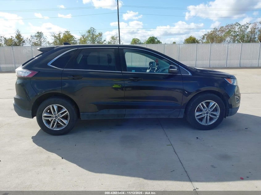 2015 Ford Edge Sel VIN: 2FMTK4J92FBC21355 Lot: 43685404