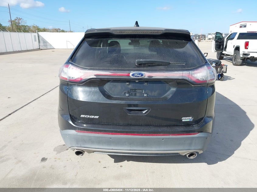 2015 Ford Edge Sel VIN: 2FMTK4J92FBC21355 Lot: 43685404