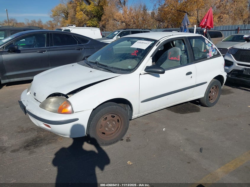 2C1MR2291T6711780 1996 GEO METRO photo no. 2