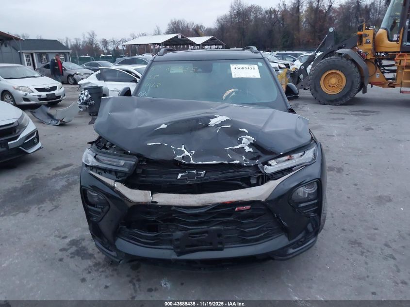 2023 Chevrolet Trailblazer Fwd Rs VIN: KL79MTSL3PB126143 Lot: 43685435