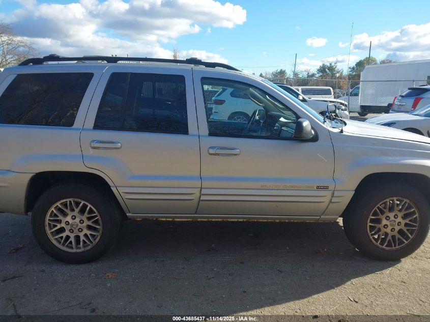2004 Jeep Grand Cherokee Limited VIN: 1J8GW58N04C254251 Lot: 43685437