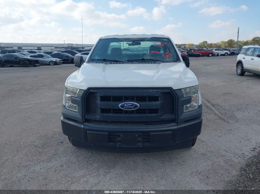 2017 Ford F-150 Xl VIN: 1FTMF1C89HKE03935 Lot: 43685467