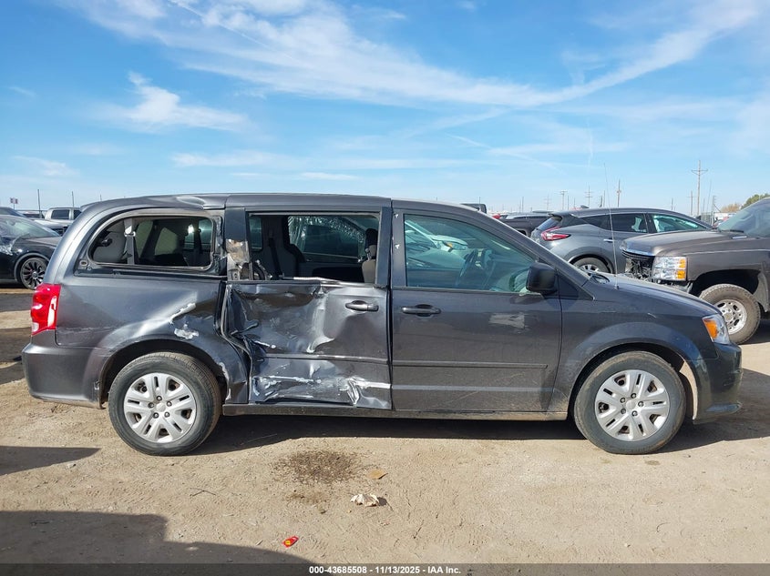 2017 Dodge Grand Caravan Se VIN: 2C4RDGBG2HR850440 Lot: 43685508