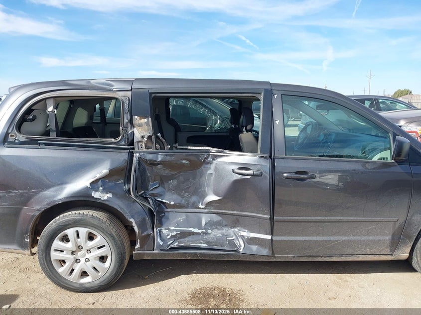 2017 Dodge Grand Caravan Se VIN: 2C4RDGBG2HR850440 Lot: 43685508